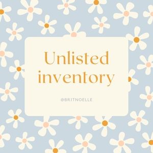 Unlisted Inventory
